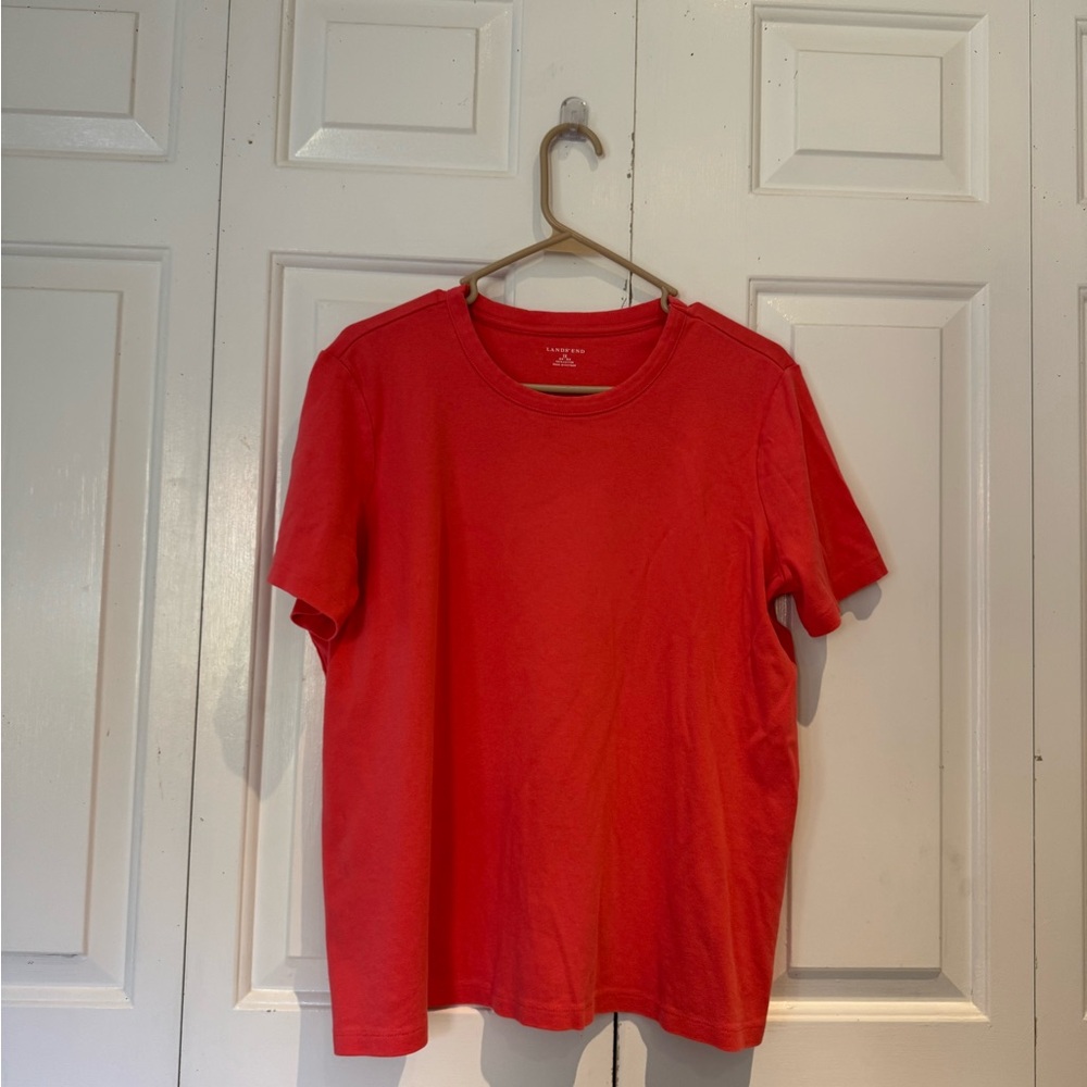 Lands' End Vibrant Short Sleeve Tee